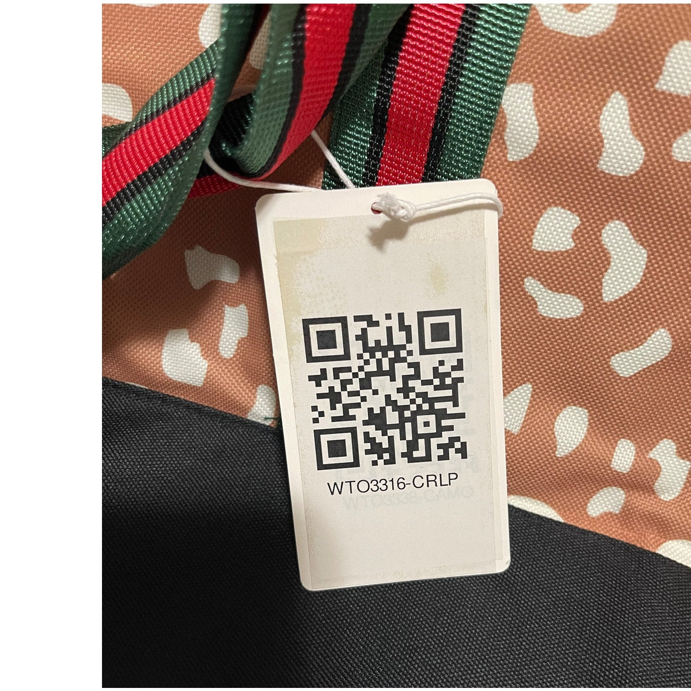 MarleyLilly Zipper Top Beach Tote / Bag - Animal Print