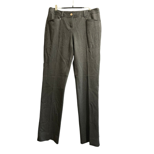White House Black Market Dark Gray Size Blanc 6 Women's Dress Pants