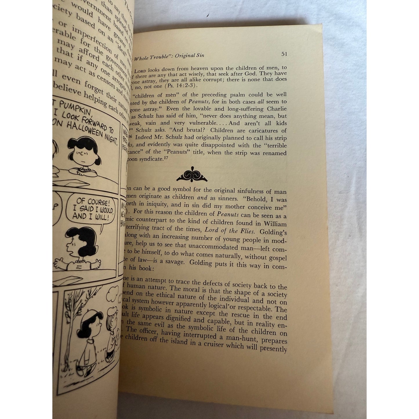 The Gospel According to Peanuts 1965 (8th Printing) Charles Schulz Paperback