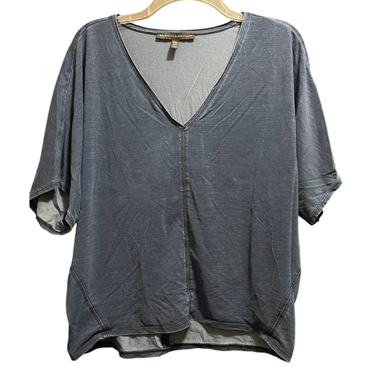 White House Black Market Blouse Slouchy Boxy Short Sleeve Blouse - Medium
