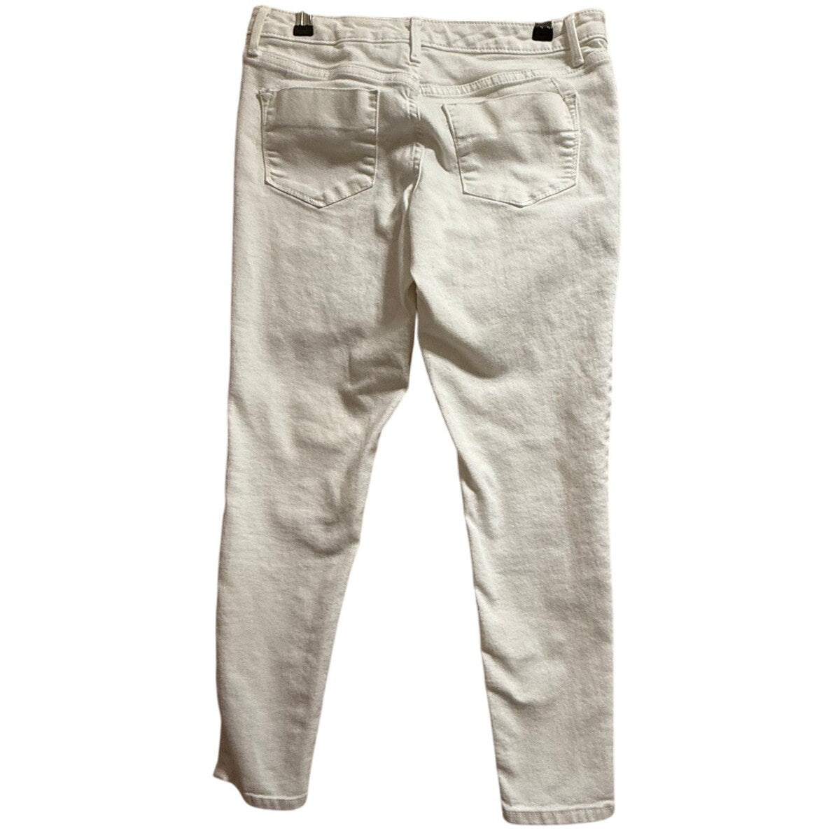 Mossimo Mid-Rise Jegging White Denim Jeans - Stretch - Size 4