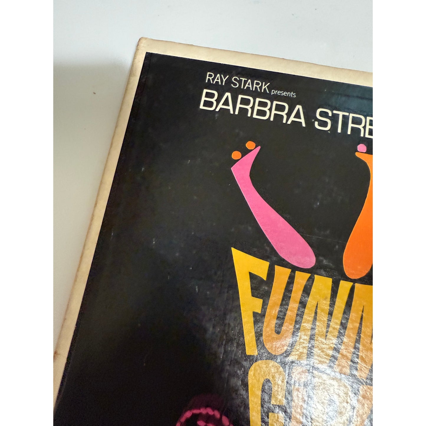 Funny Girl Original Broadway Cast Barbara Streisand 1964 LP 12" Vinyl VG+