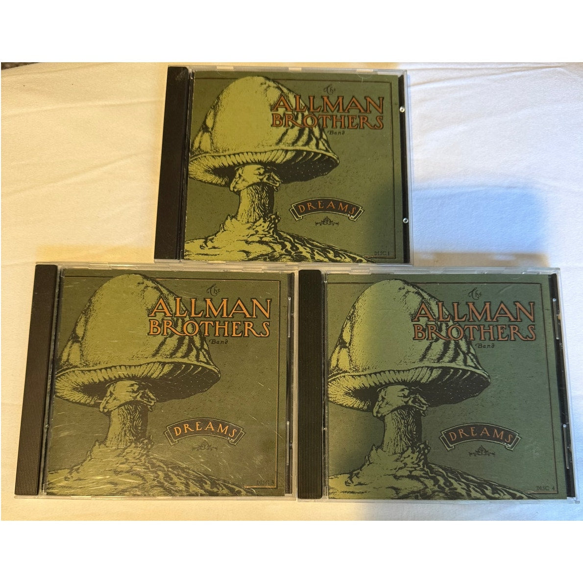 The Allman Brothers Band Dreams CD Bundle, Disc 1, 3 & 4