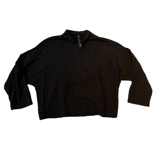Core10 Core 10 Women's Cropped Black Size Medium Long Sleeve Athletic Top