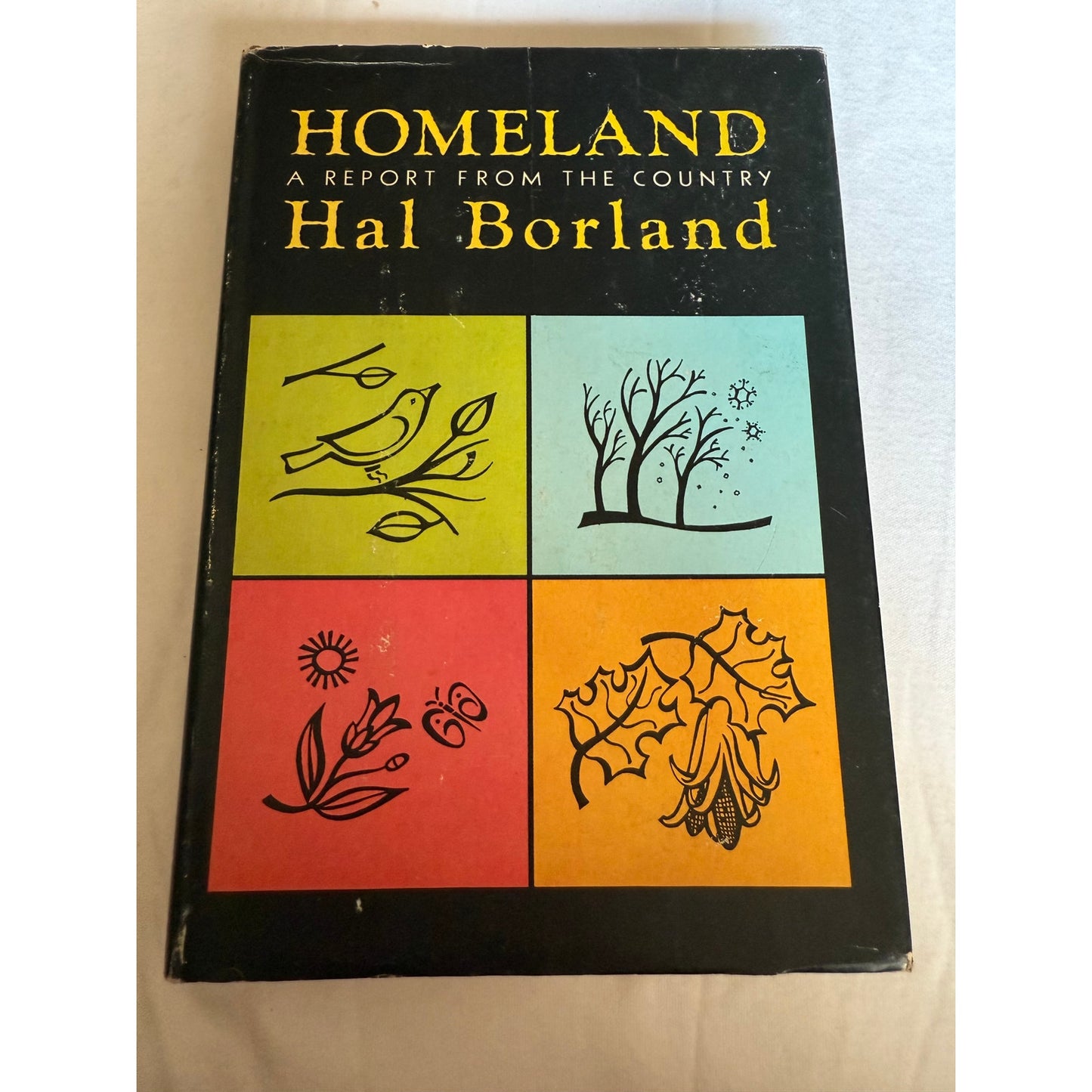 Homeland, A Report from the Country - Hal Borland - 2nd Printing 1969 Hardcover