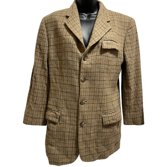 Vintage Ralph Lauren Blue Label 100% Wool Size 6 - 4 Button Blazer Jacket