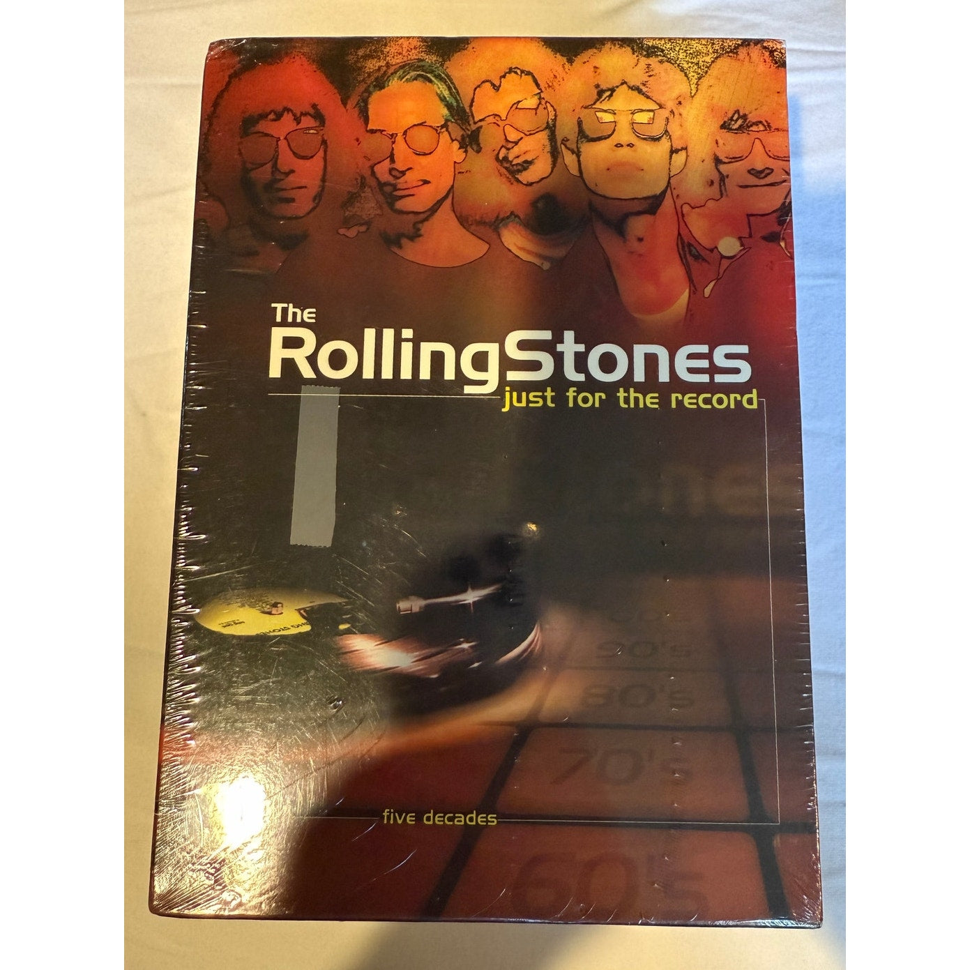 NEW** The Rolling Stones Just for The Record DVD 2003 5-Disc Box Set