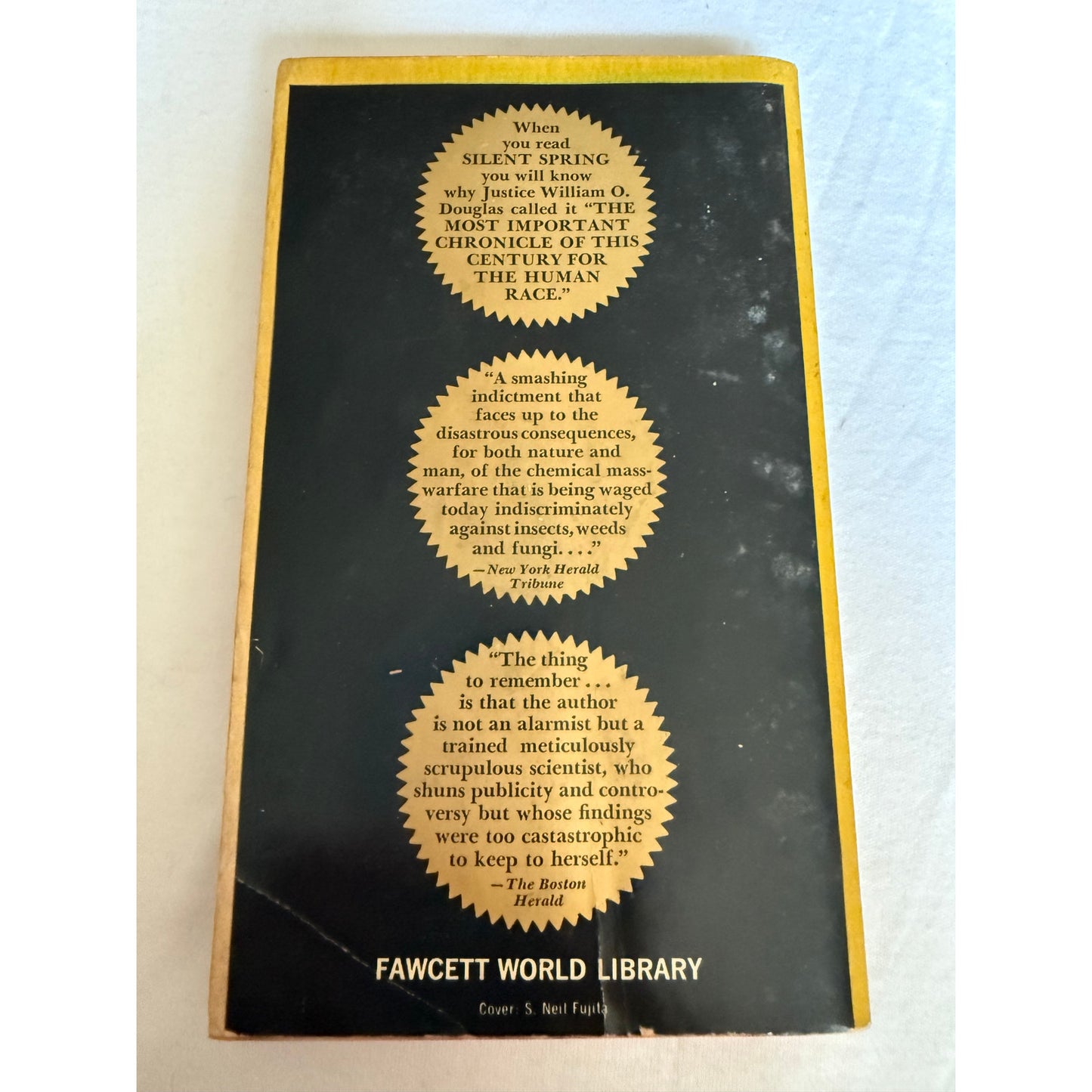 Silent Spring - Rachel Carson - 1964 Crest 1st Printing - Paperback