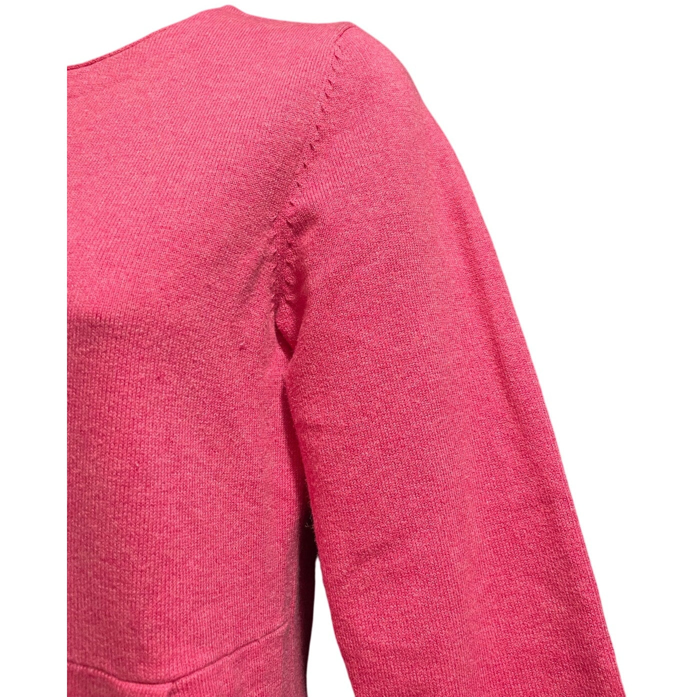 Tyler Böe Pink Long Sleeve Size Small Midi Dress