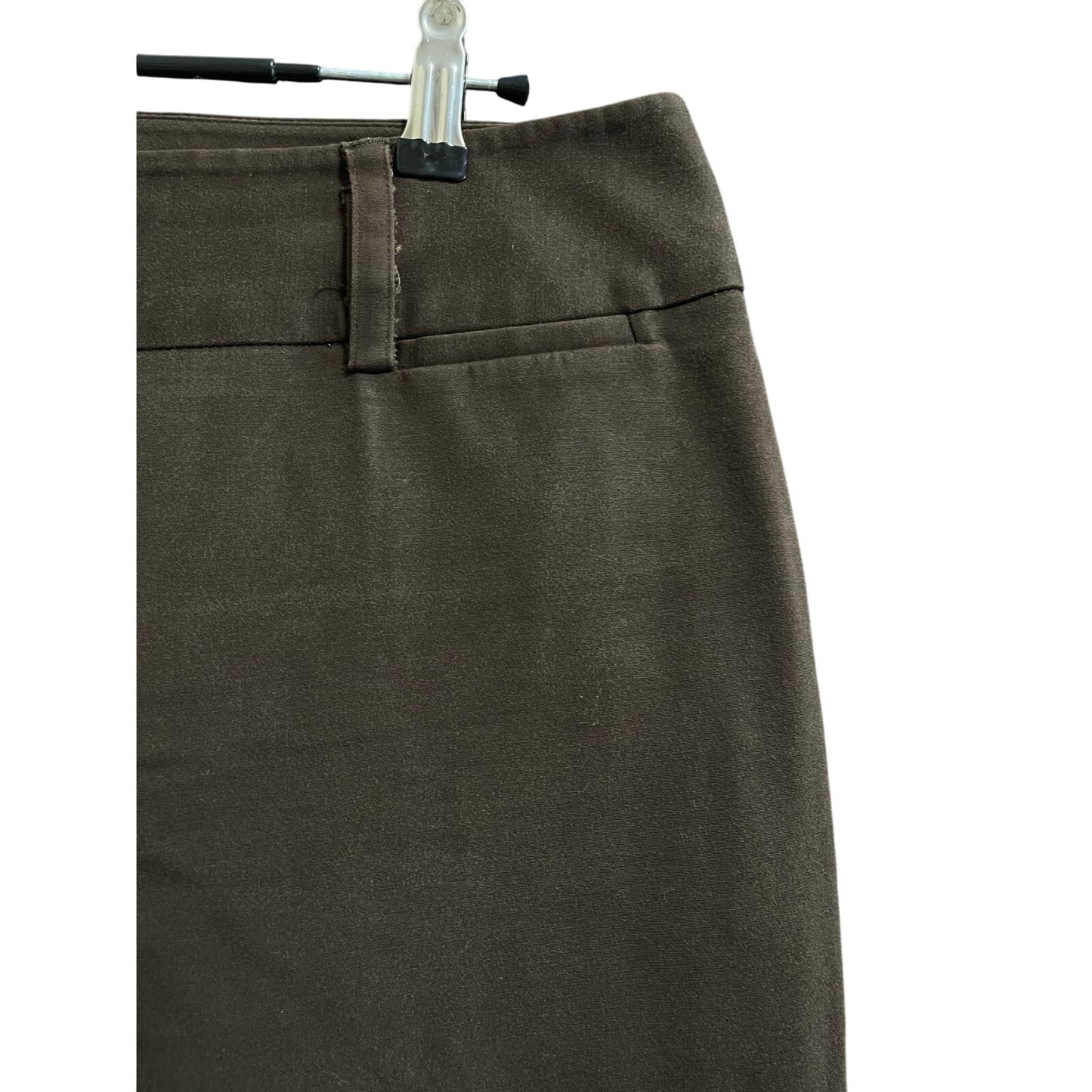 Dana Buchman Signature Size 8 Brown Dress Pants