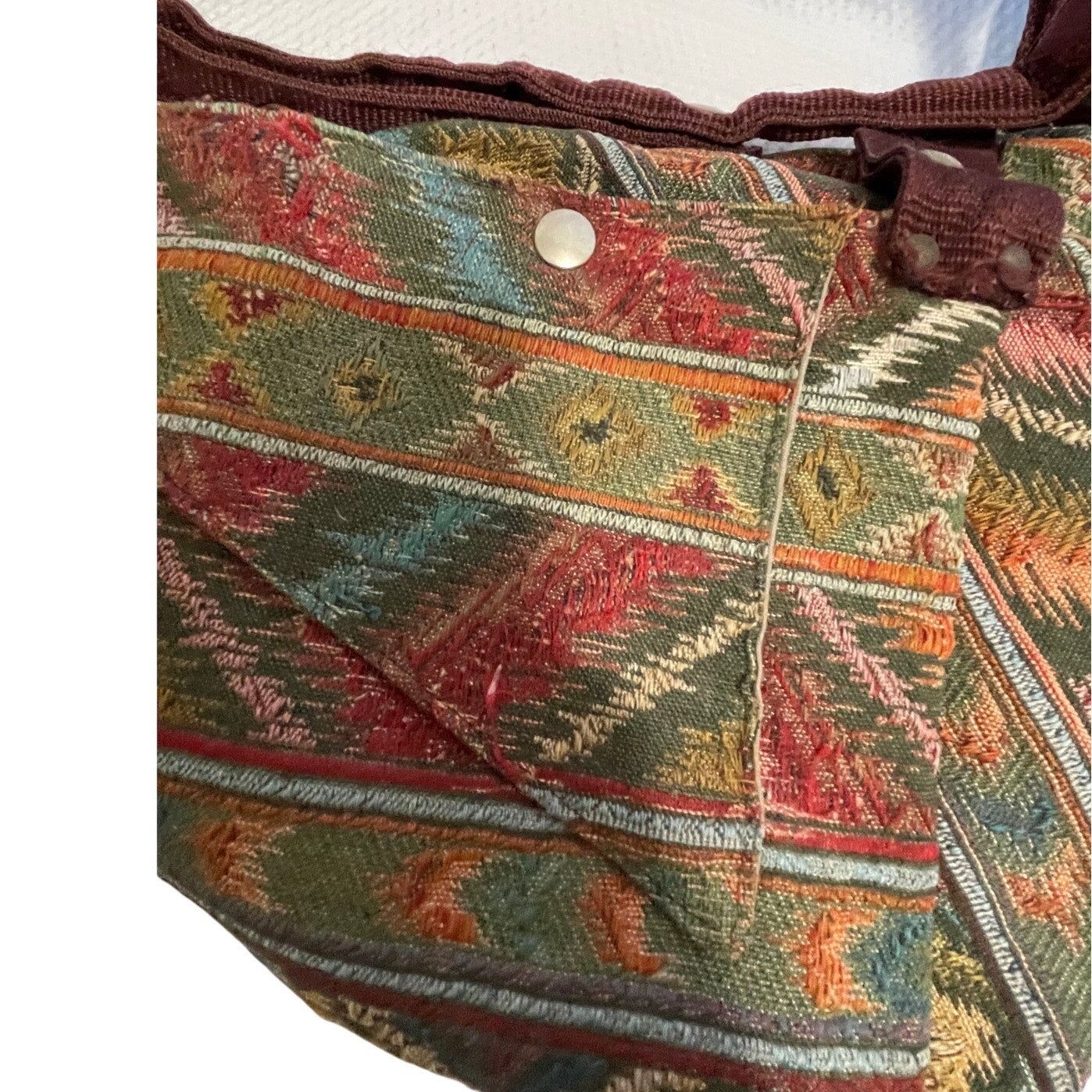Vintage Rug Multi-Functional Shoulder Bag - Read for More Detail