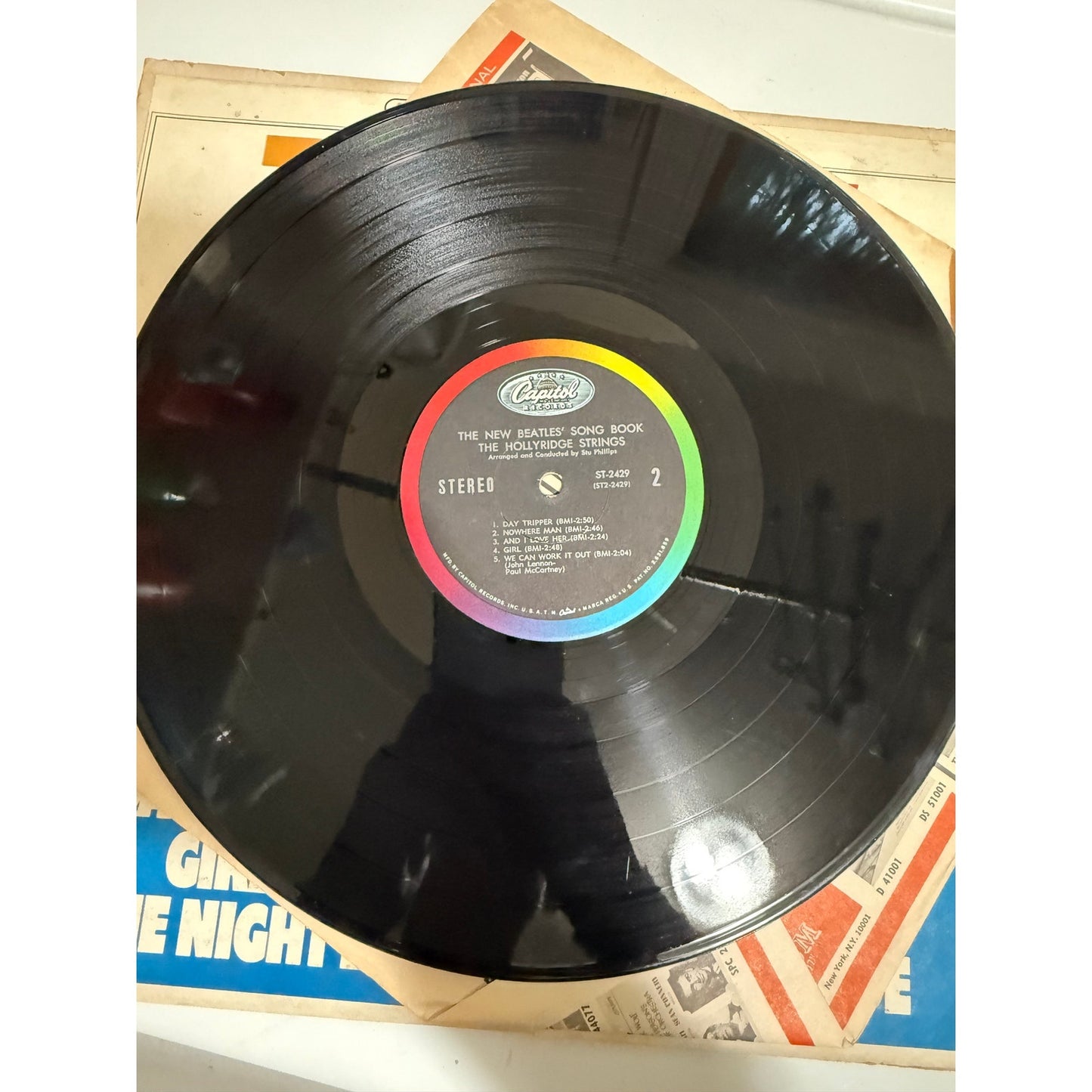The Beatles Songbook Hollyridge Strings ST-2429 12" Vinyl Record