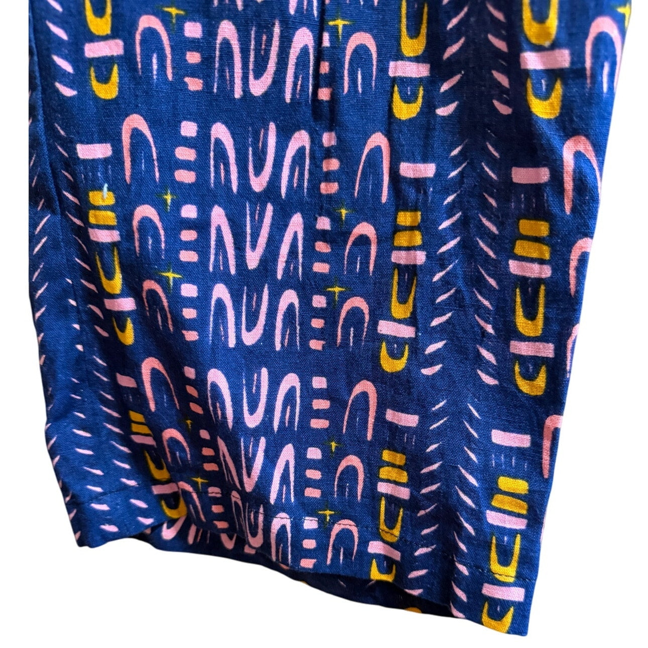 Humphries & Begg Oli Trousers in Navy Skydive - Elastic Waist - XS - NWT