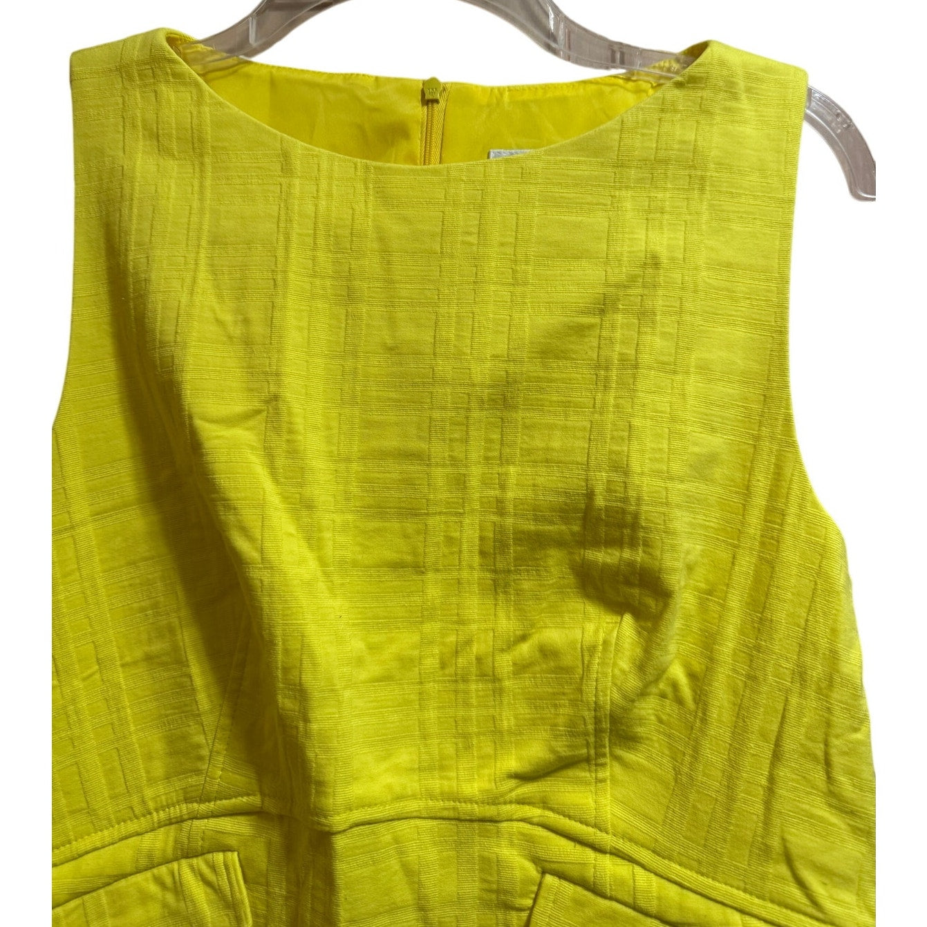 Trina Turk Yellow Atrina Dress - Sleeveless - Midi - Size 8 - NWT - $328 MSRP