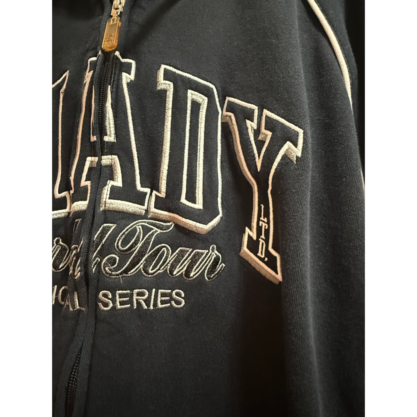 Eminem Shady World Tour Vintage RARE Zip Up Hoodie - Large - Shady Limited