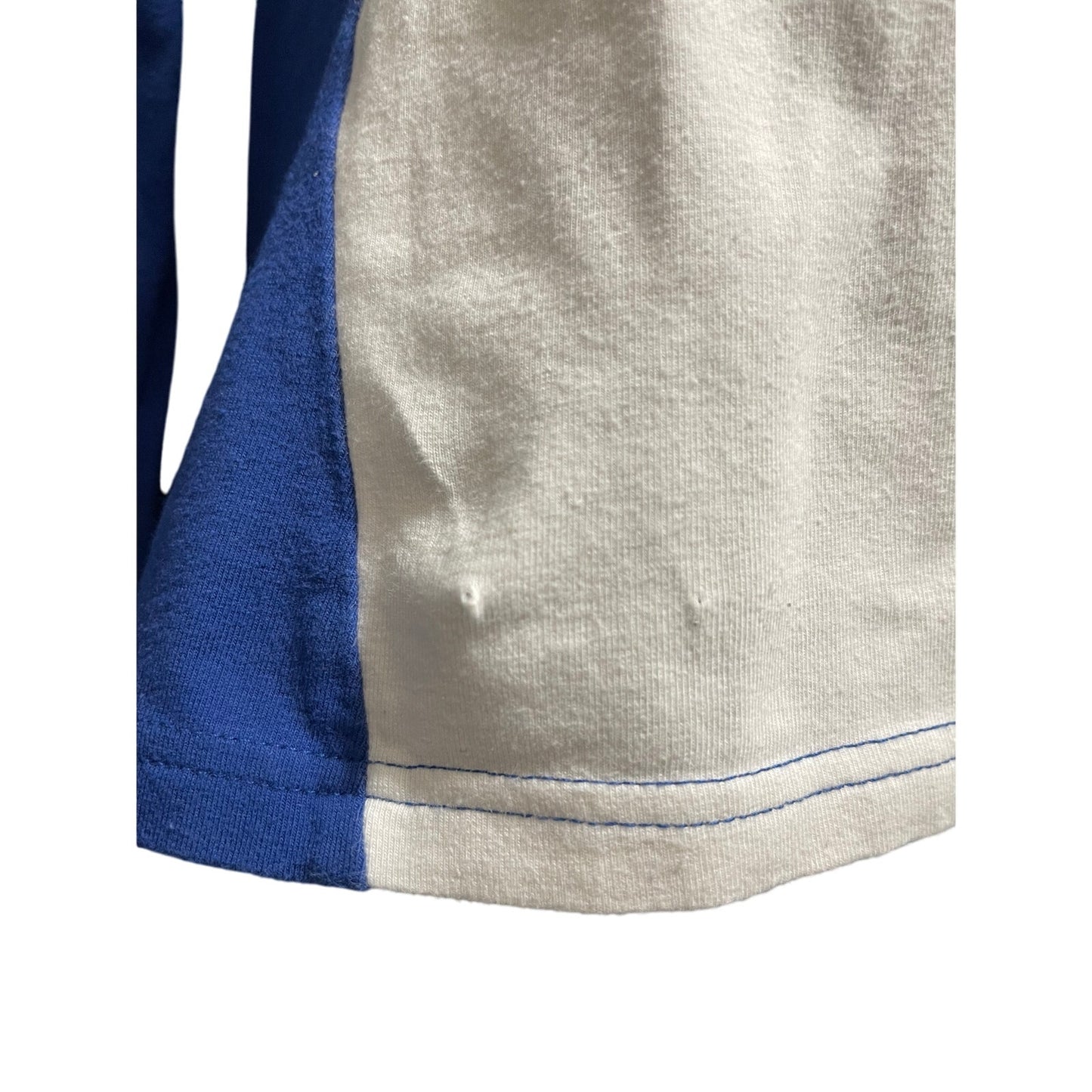 Reebok New York Giants White & Blue Long Sleeve T-Shirt