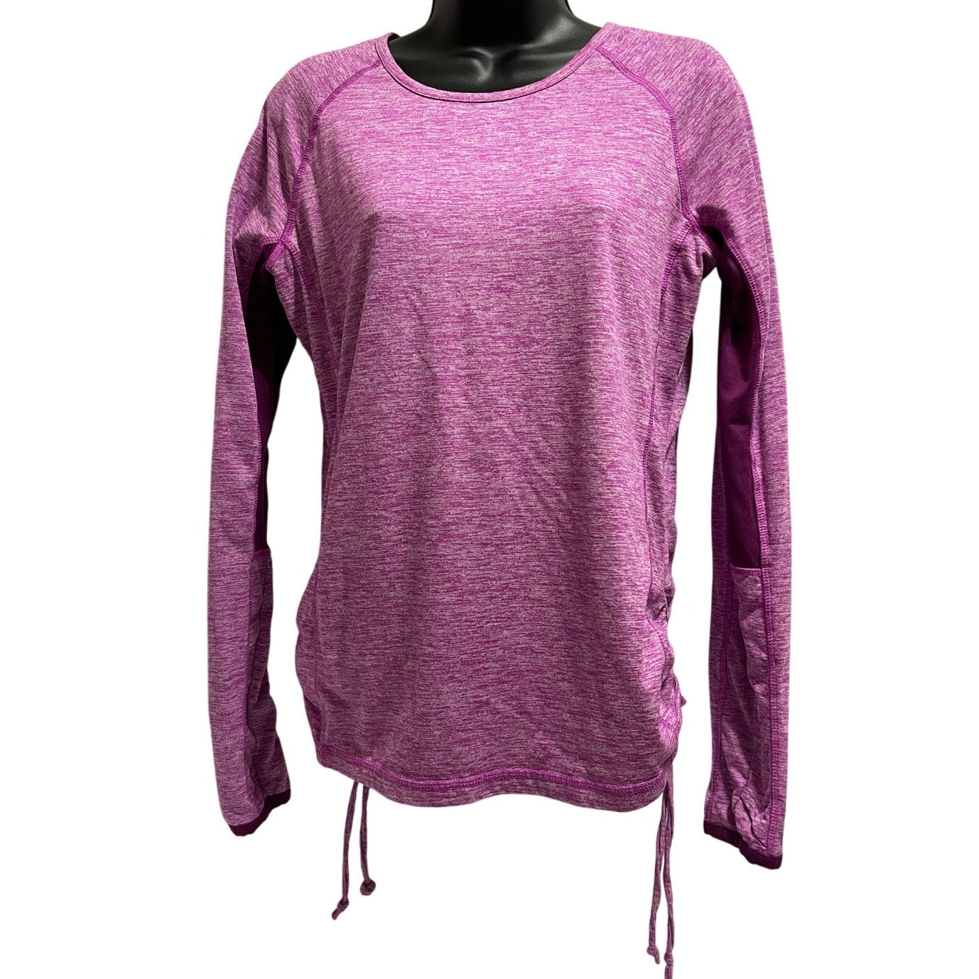 Free2B Orchid Pink Long Sleeve - Scrunched Sides - Size Medium