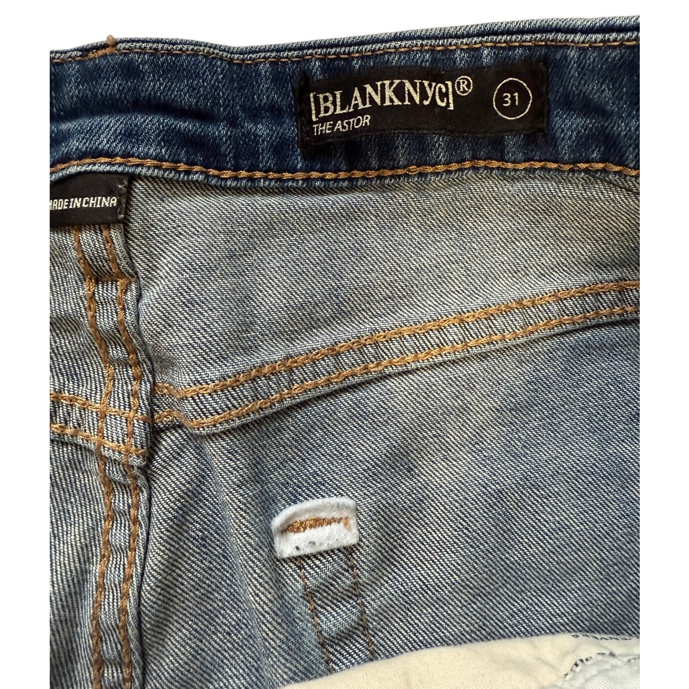 BlankNYC The Astor Size 31 Cut Off Denim Jean Shorts