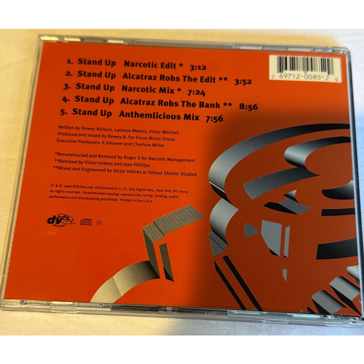 Love Tribe Stand Up Promo CD Promotional Album DV8 Records