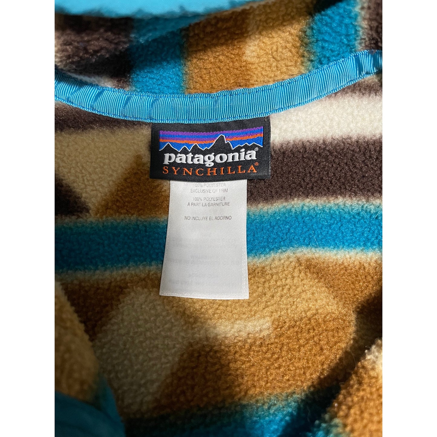 Patagonia Synchilla Aztec Tribal Rare Fleece Pullover - Medium
