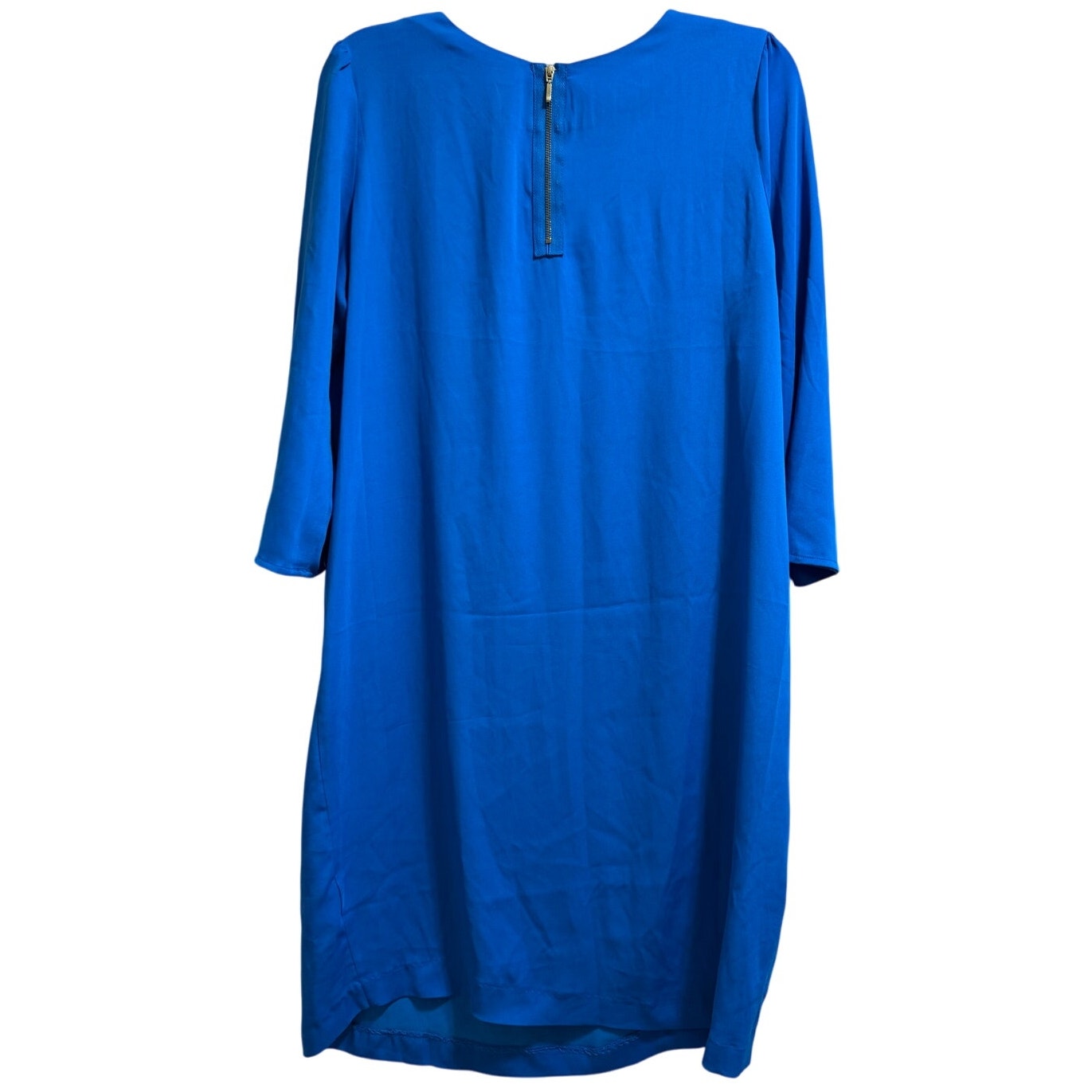 Rosie Pope Blue 3/4 Sleeve Midi Dress - Size Medium