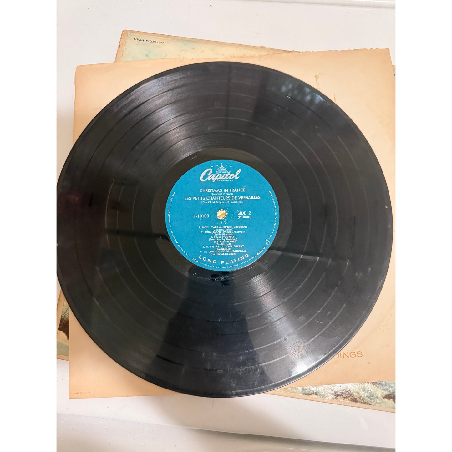 Christmas in France Les Petits Chanteurs De Versailles 12" Vinyl