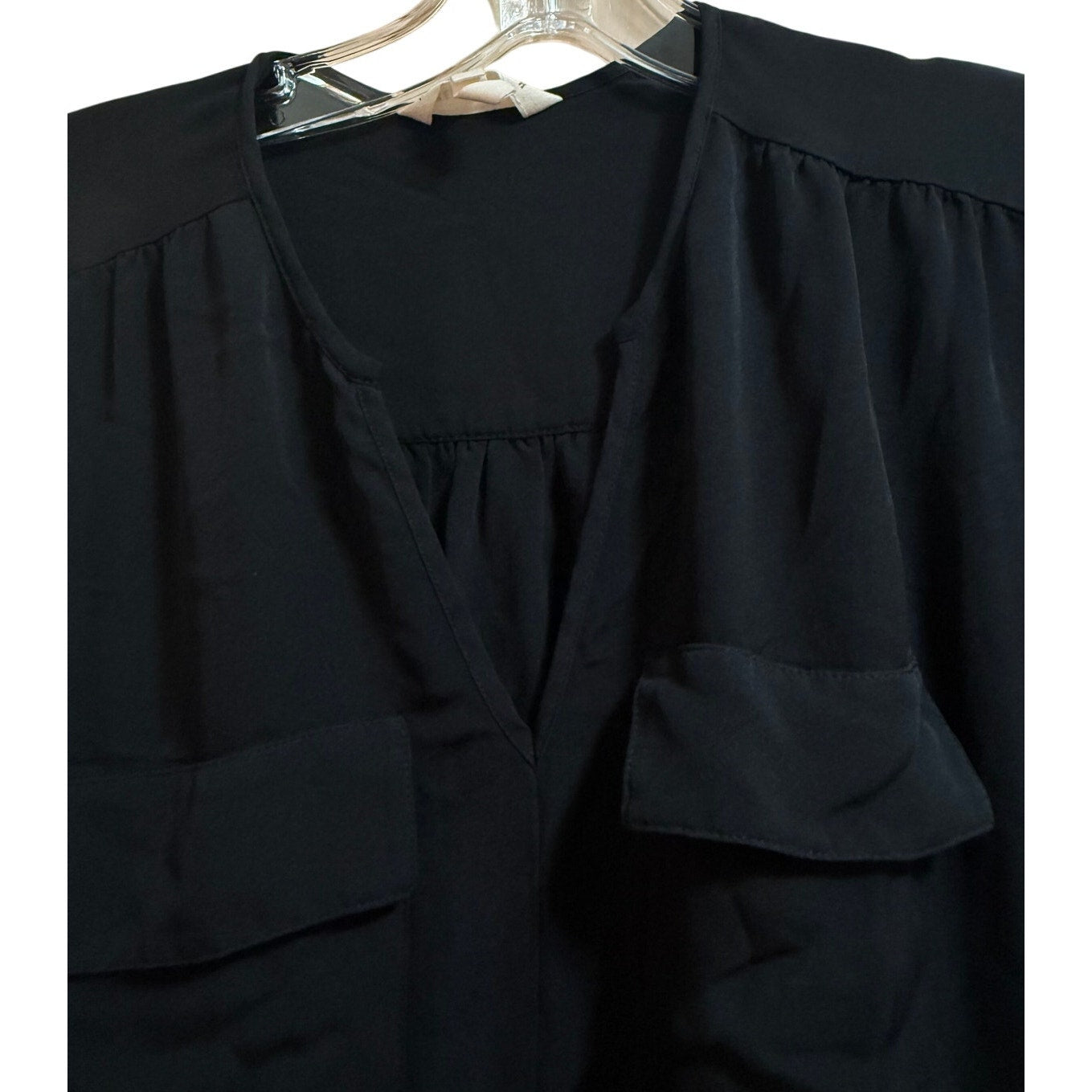 Rebecca Taylor Black Long Sleeve Midi Dress - Cinch Waist - Size 0