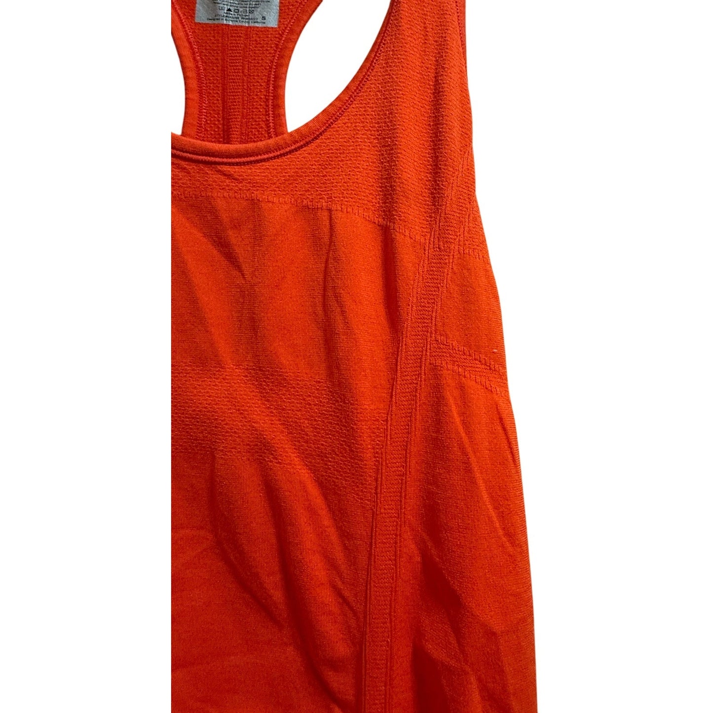 Athleta Racerback Athletic Tank Top - Size Small - Orange