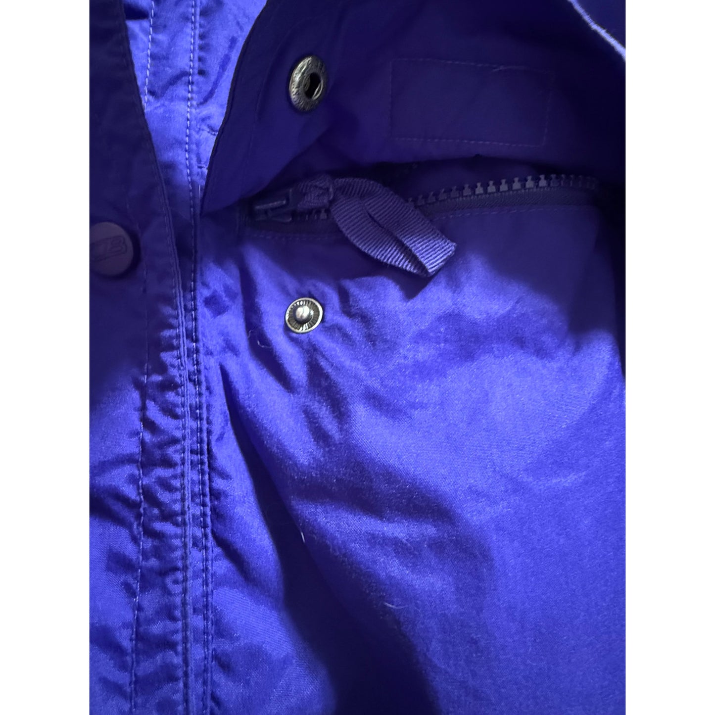 Vintage CB Sports Purple & Green Nylon Windbreaker - Full Zip - Large