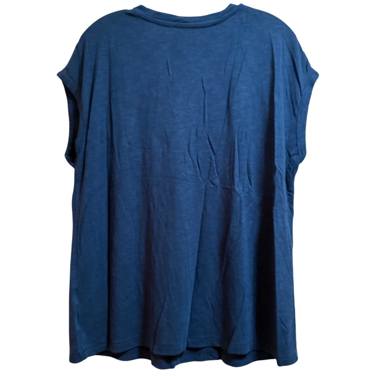 Jessica Simpson Blue Sleeveless Blouse - Size XL Summer Preppy Casual