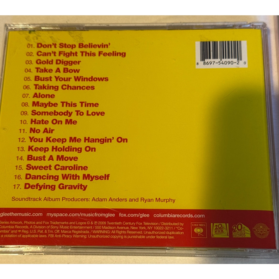 Glee Soundtrack CD Bundle - Glee Volume 1 & Volume 2