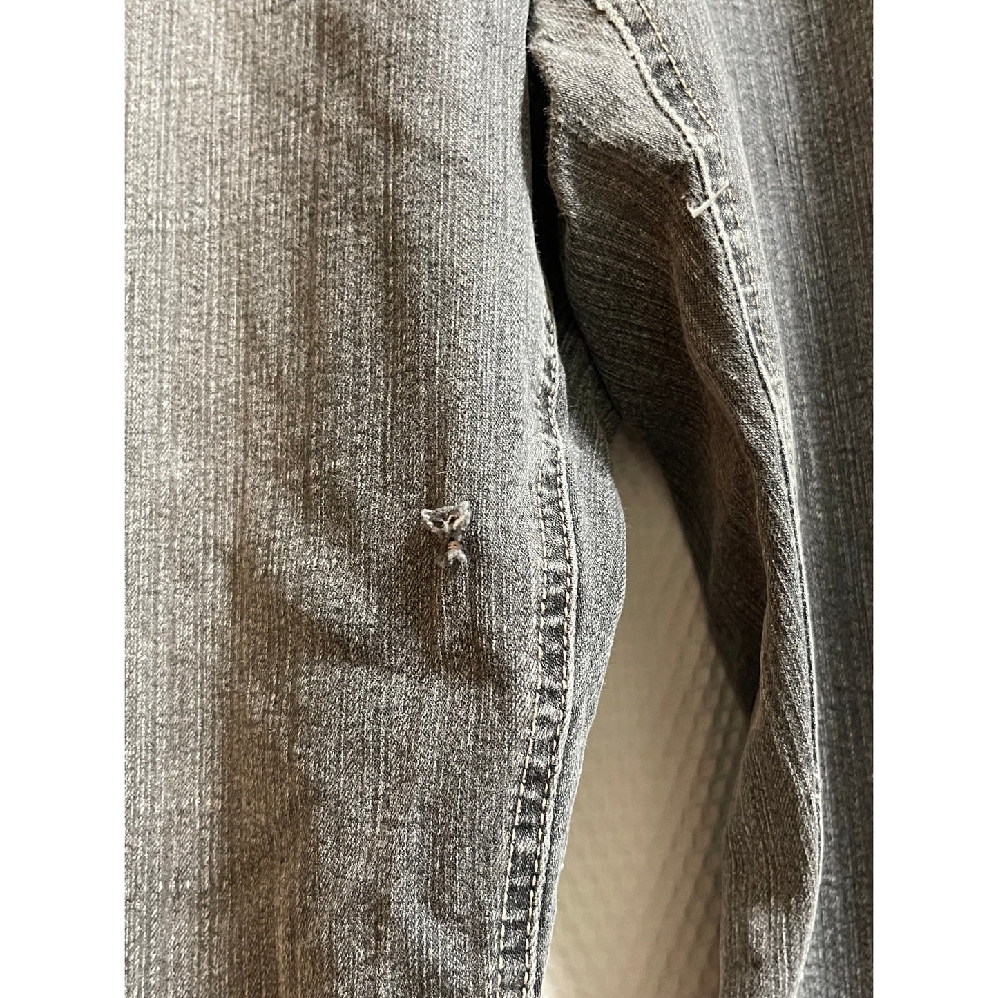 Faded Glory Stretch Women's Size 24 Gray Jeans