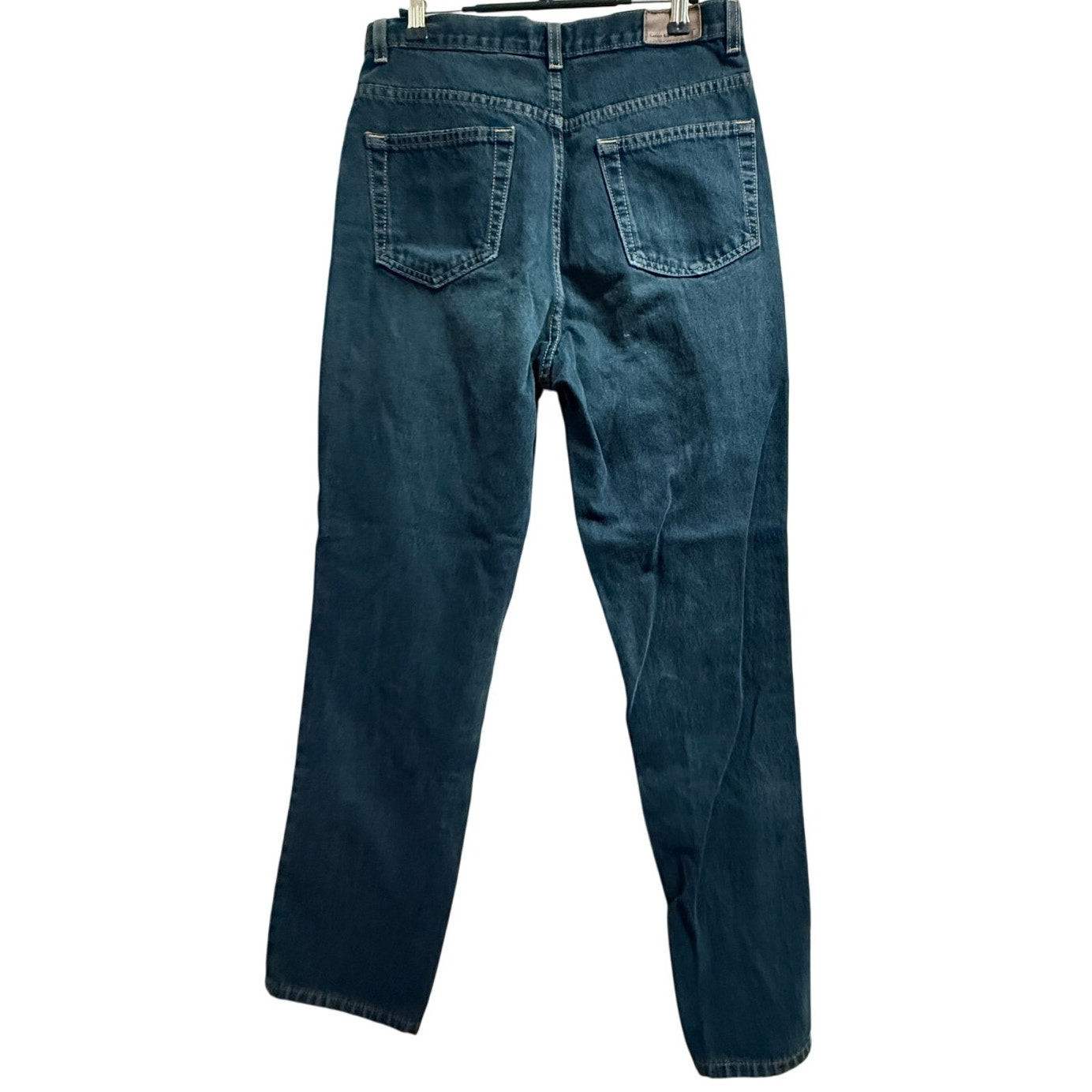 Calvin Klein Jeans Size 8 Women's Classic Straight High Rise Dark Wash Denim