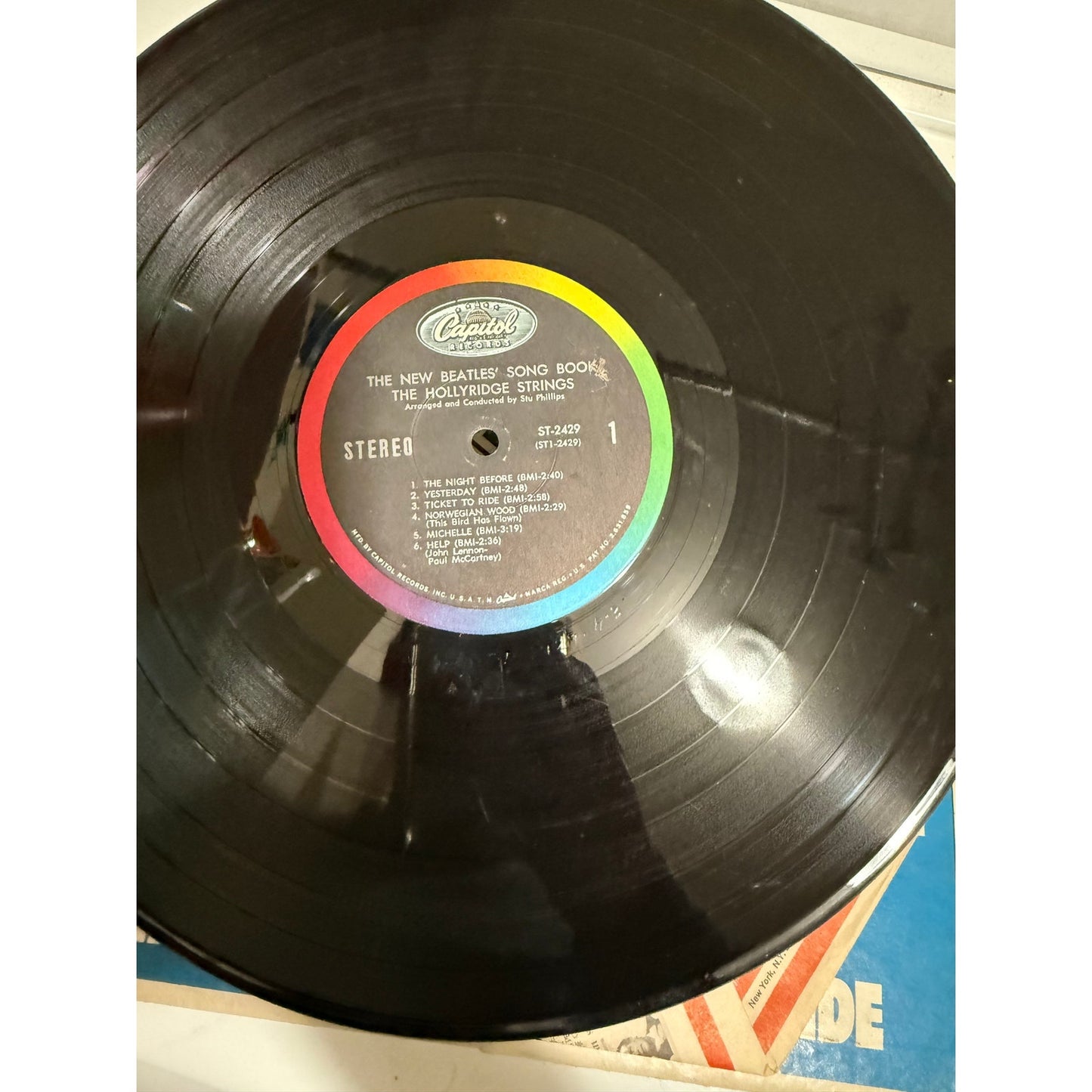 The Beatles Songbook Hollyridge Strings ST-2429 12" Vinyl Record