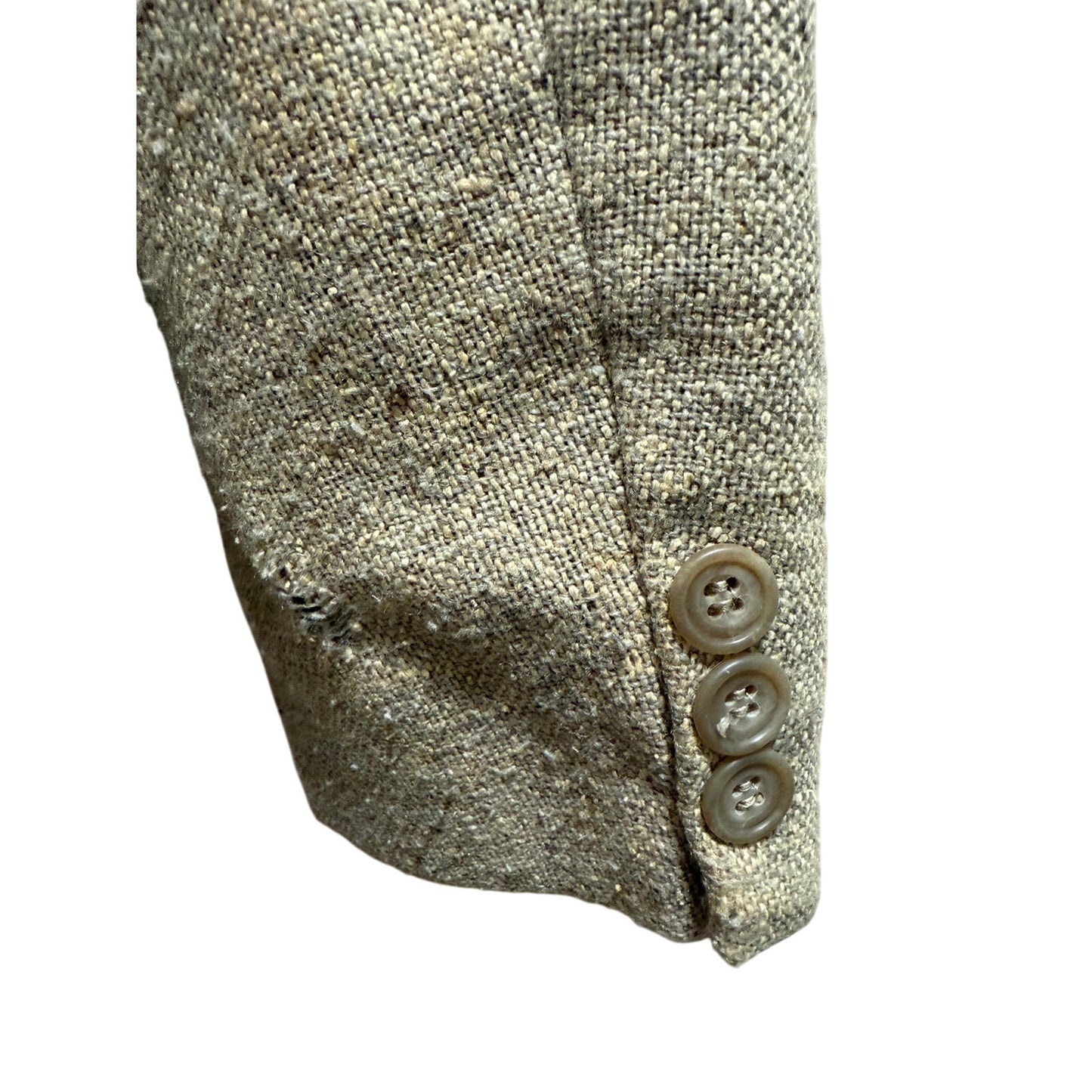 Vintage Calvin Klein Cream Tweed Blazer Classic Sport Coat