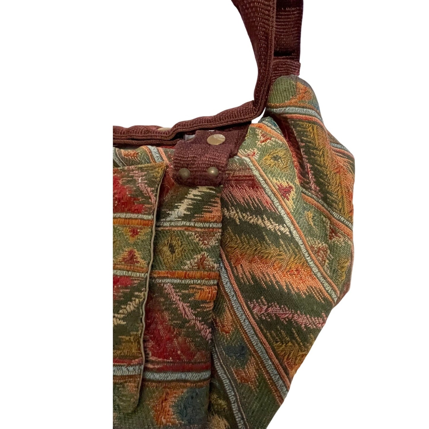 Vintage Rug Multi-Functional Shoulder Bag - Read for More Detail