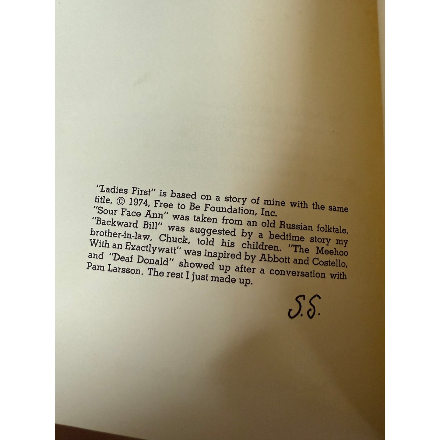 A Light In The Attic - Shel Silverstein - Snake Eye Music 1974 Edition Hardcover