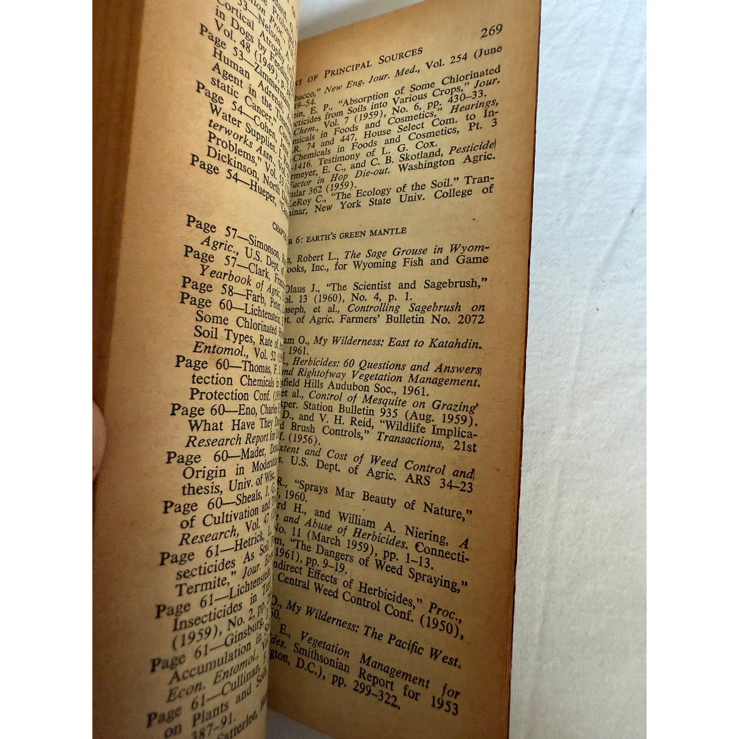 Silent Spring - Rachel Carson - 1964 Crest 1st Printing - Paperback