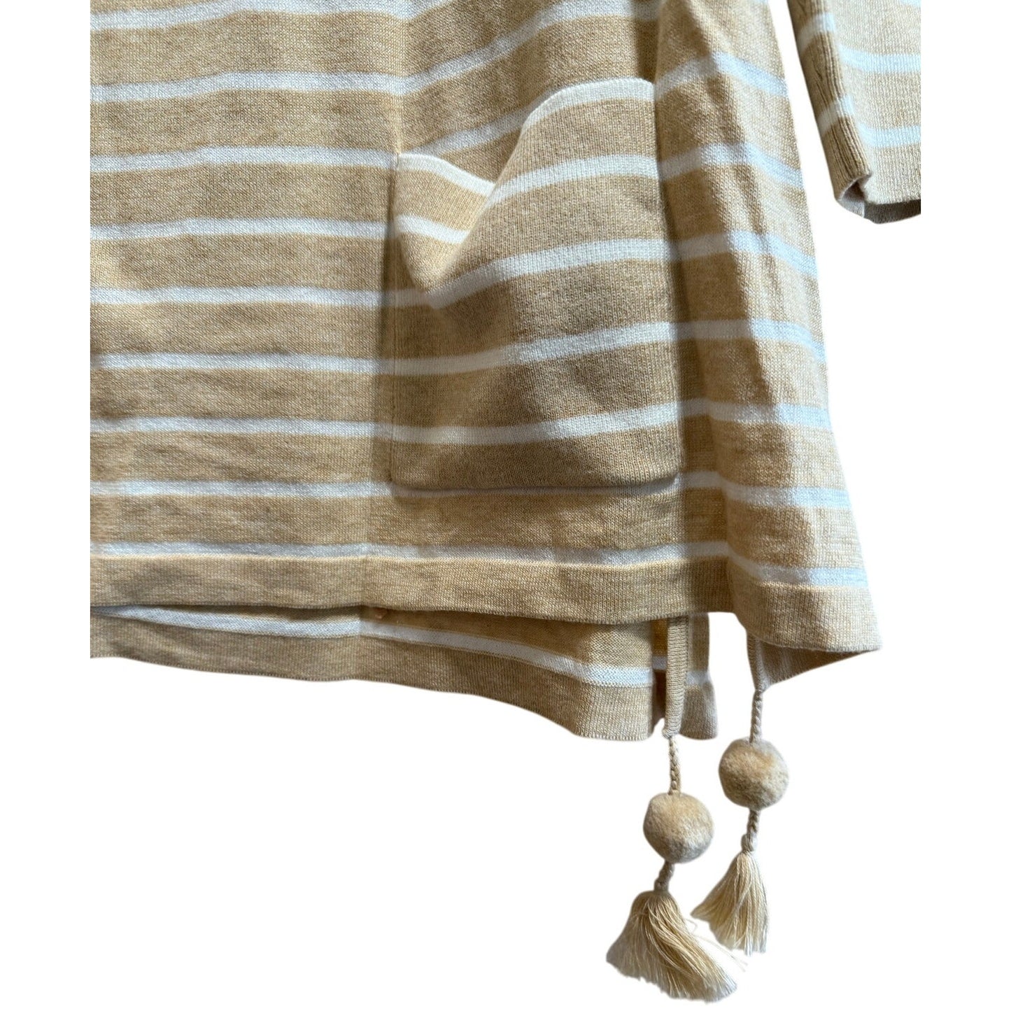 Lilly Pulitzer Elba Sweater Coastal Shell Stripe CoolMax - Medium NWT $138 MSRP