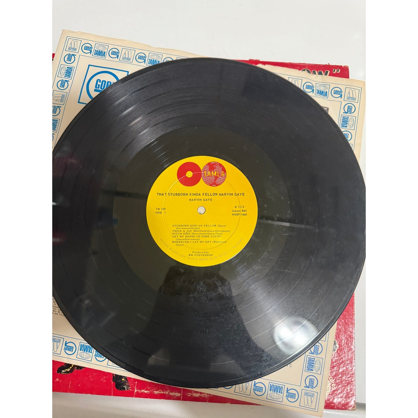 Marvin Gaye That Stubborn Kinda Fellow 1963 Pressing TM-237 - 12" Vinyl