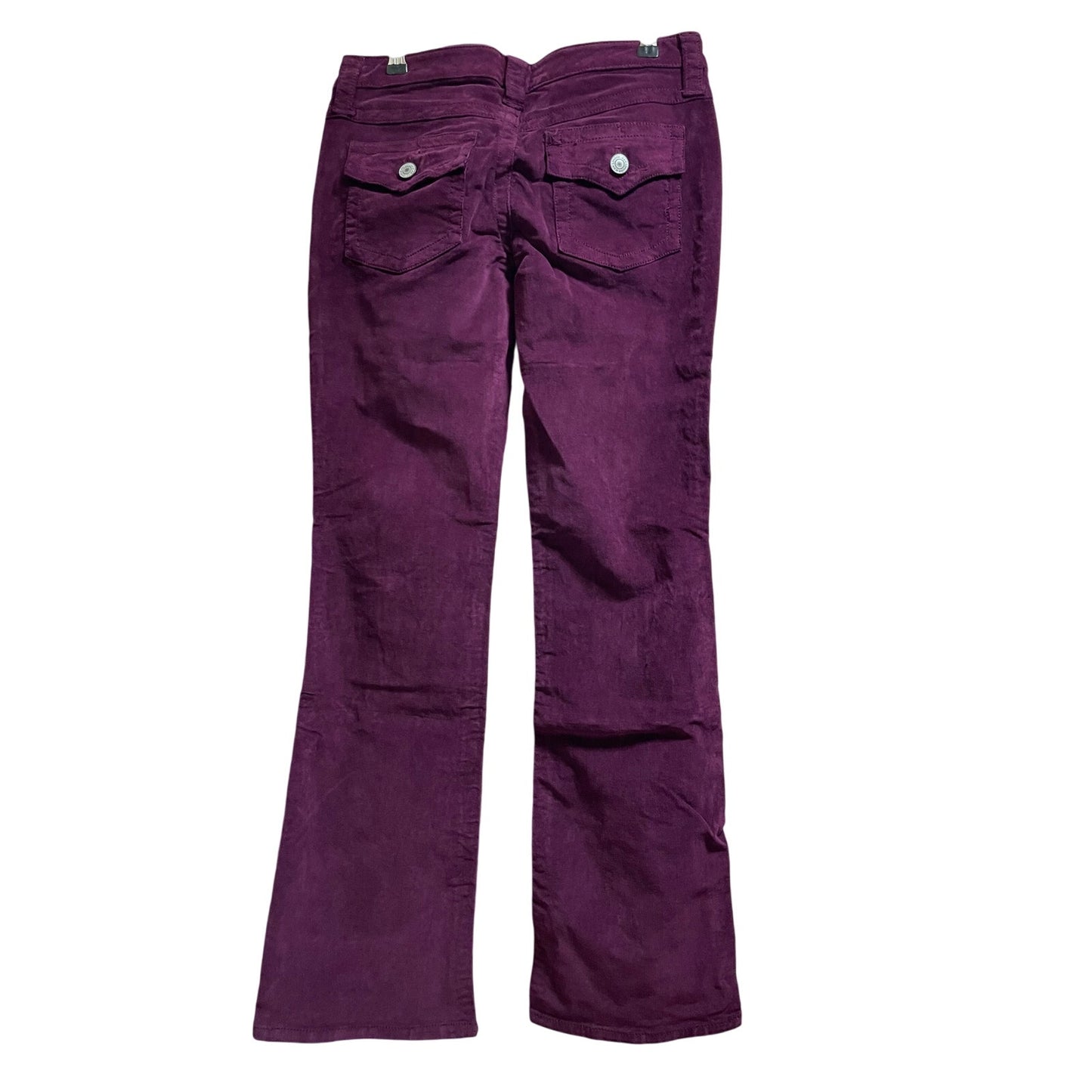 Victoria's Secret Plum Bootcut Low Rise Fine Gauge Corduroy Pants - Size 2