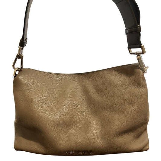Michael Kors 100% Leather Gray Purse Detachable Strap - With Original Dust Bag