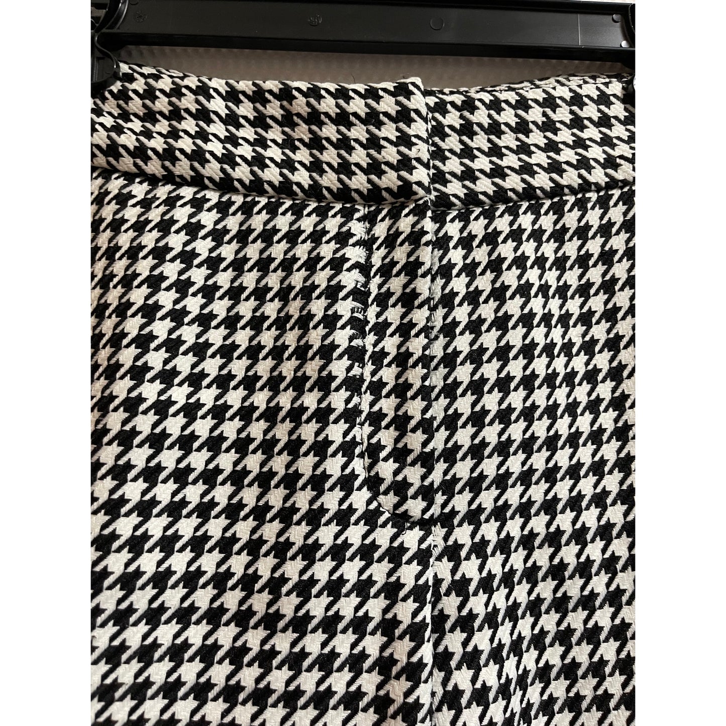Nine West Suit Separates White Black Herringbone Size 10 Pants