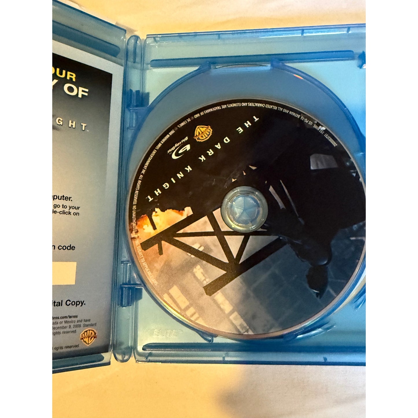 The Dark Knight (+ BD Live) [Blu-ray] - Blu-ray - VERY GOOD