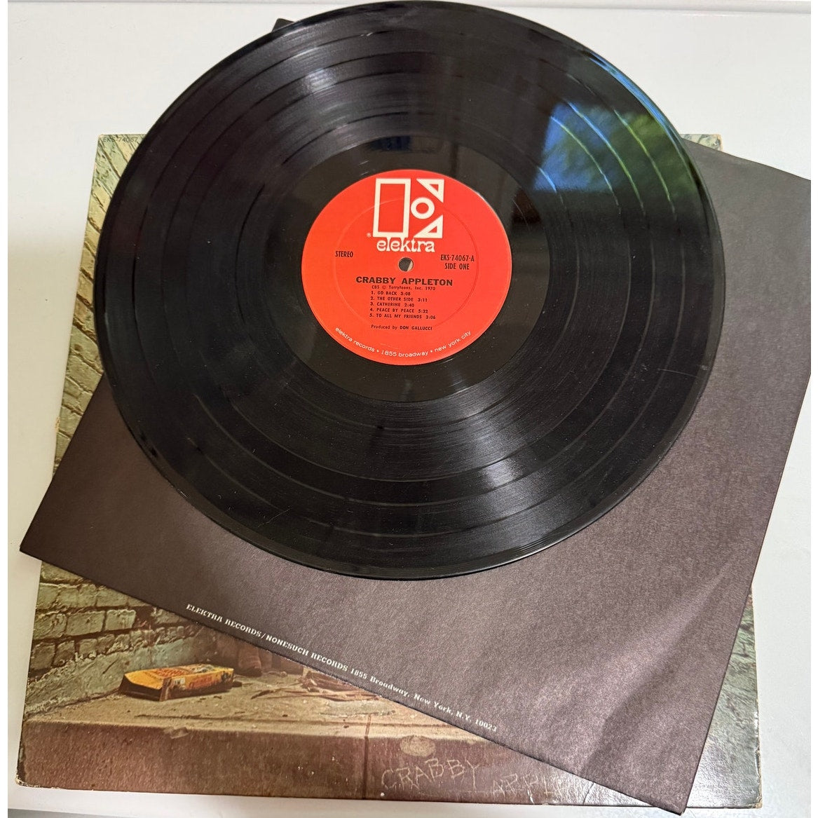 Crabby Appleton Self Titled LP 1st Press 1970 Elektra