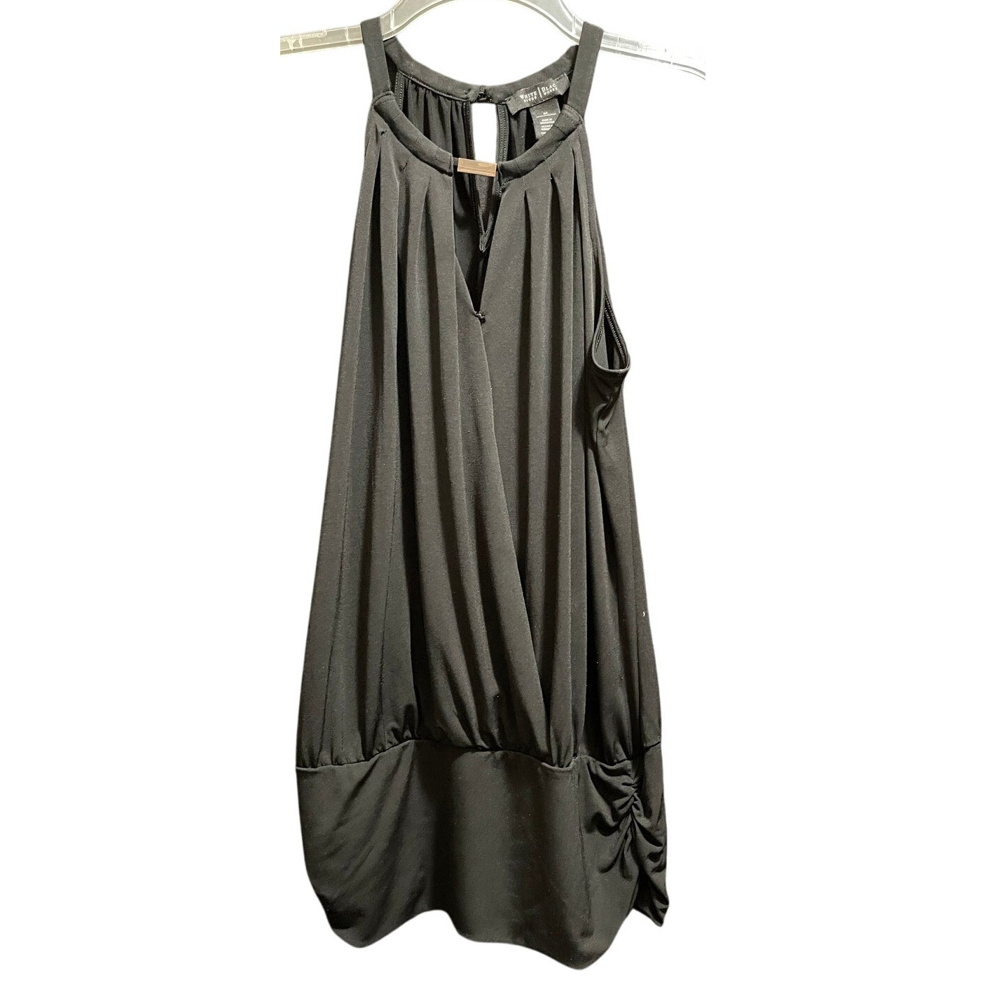 White House Black Market Black Sleeveless Blouse - Medium