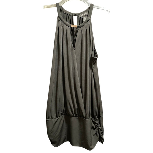 White House Black Market Black Sleeveless Blouse - Medium