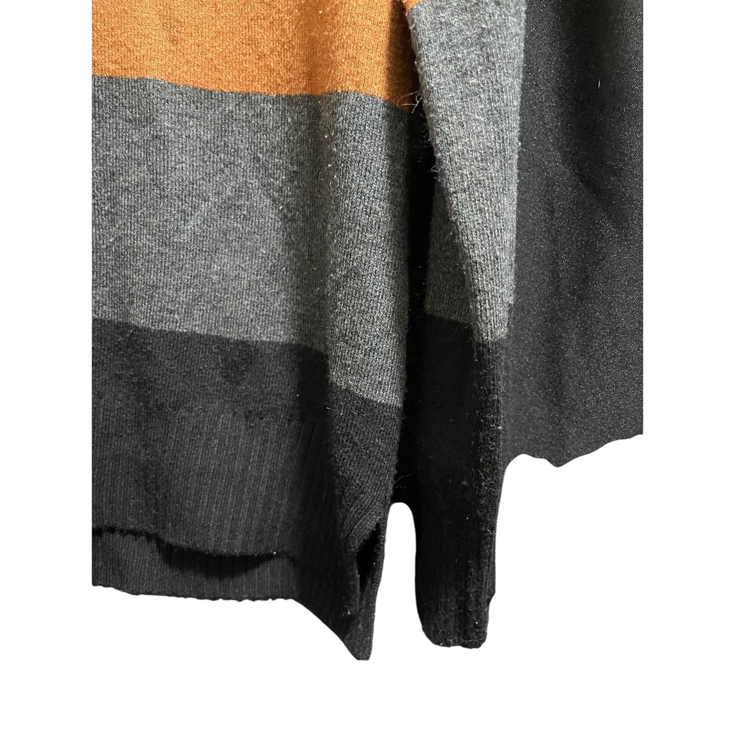 French Connection Men's Size Small Striped Color Block Sweater