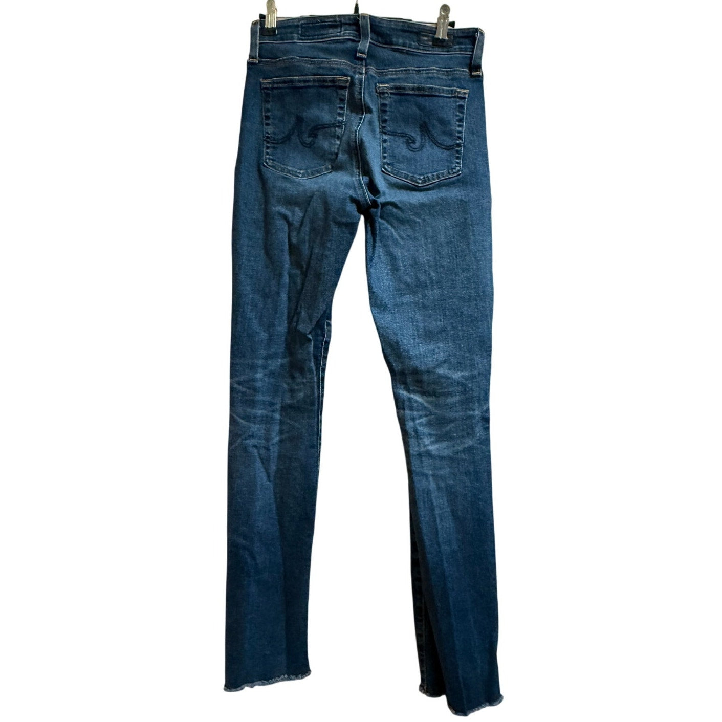 Adriano Goldschmid Mari High Rise Slim Straight Dark Wash Denim Jeans - Size 26