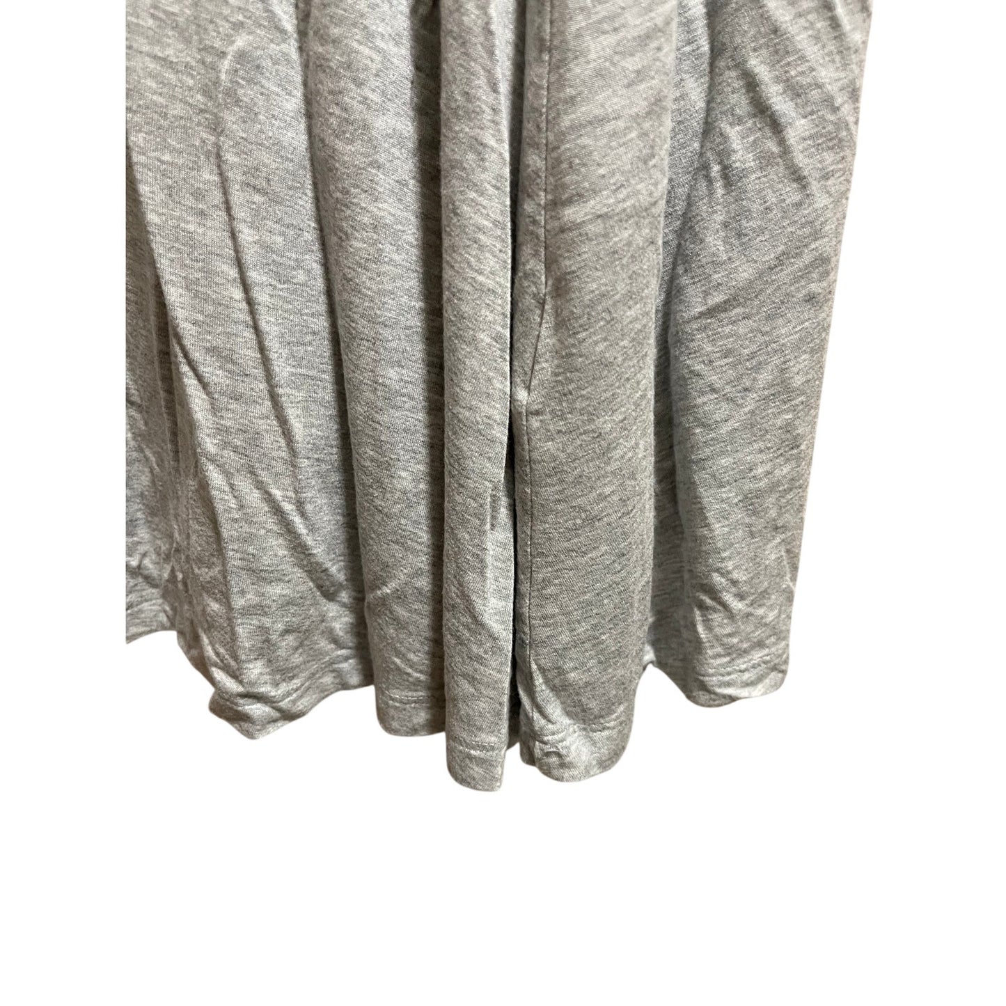 Lord & Taylor Light Gray Strapless Halter Maxi Dress - Small